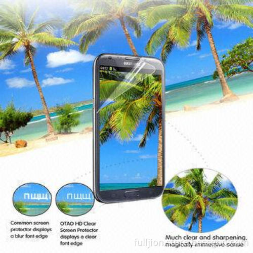 Anti-crack and Anti-scratch Fingerprint-resistant PET Color Screen Protector for HTC Butterfly